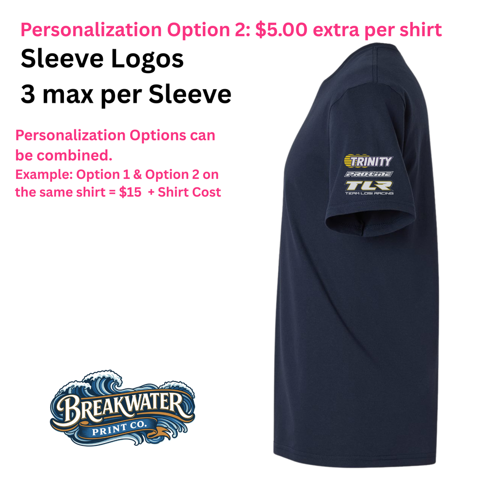 Team Losi Racing Vintage Logo Tee with Personalization