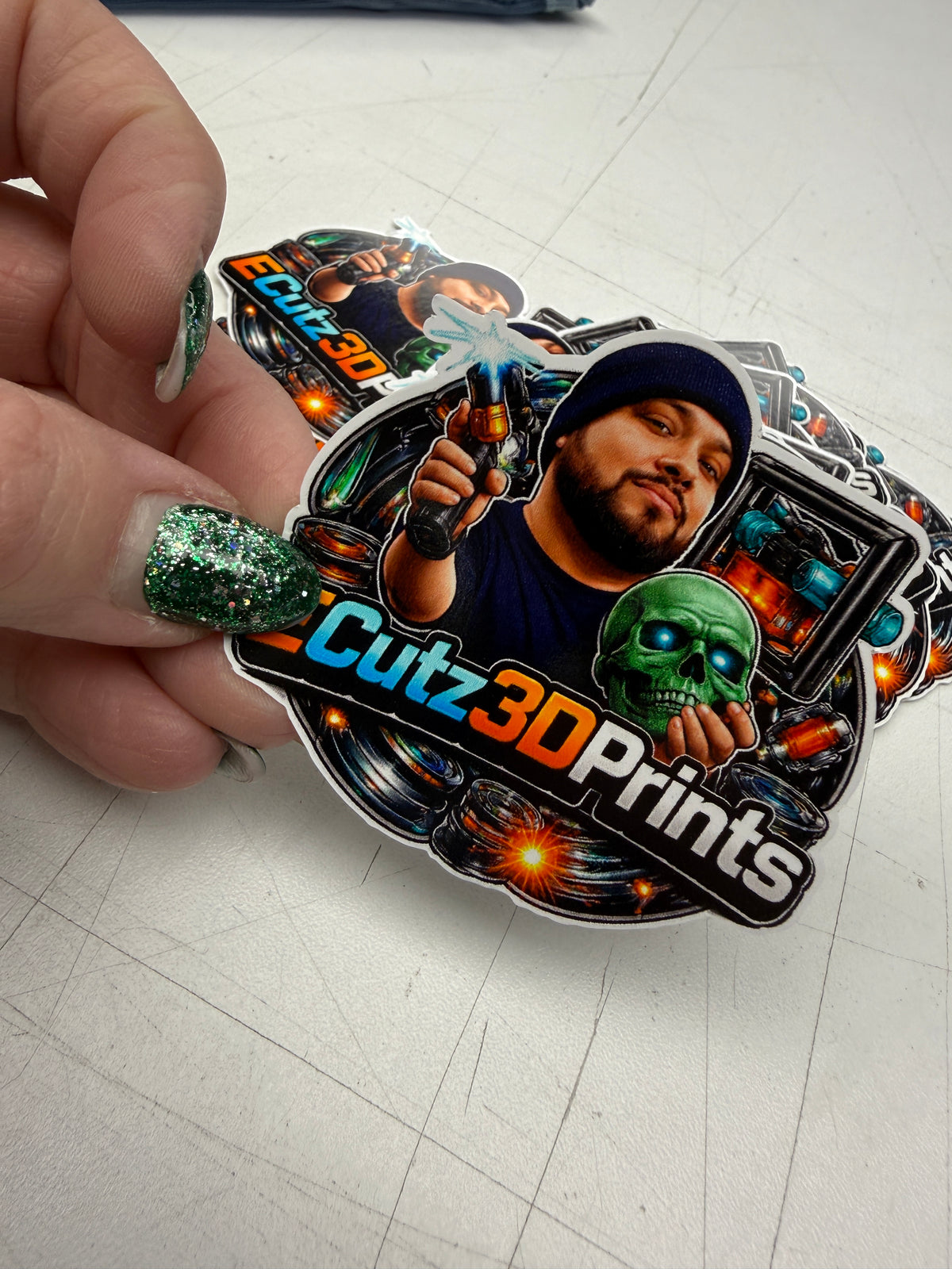 Custom Die Cut Stickers
